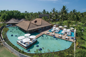 Club Med今年在峇里島上首創分區度假概念，區分出適合幼兒孩童的「家庭區」與適合大人家長的「靜區」。