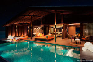 Club Med最新落成的芬尼芙獨棟水上別墅，每間均擁有私人管家及寬敞親水空間。