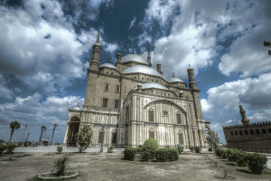 位於碉堡內的穆罕默德阿里清真寺，是開羅境內最著名的清真寺。
