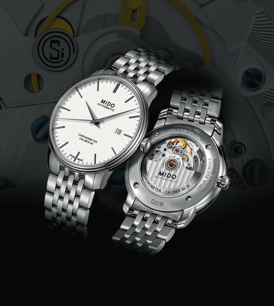 美度表永恆系列80小時天文台認證矽材質腕錶