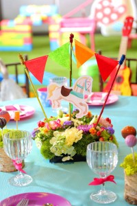 「迷你壽星派對」宴會專案_豐富兒童桌