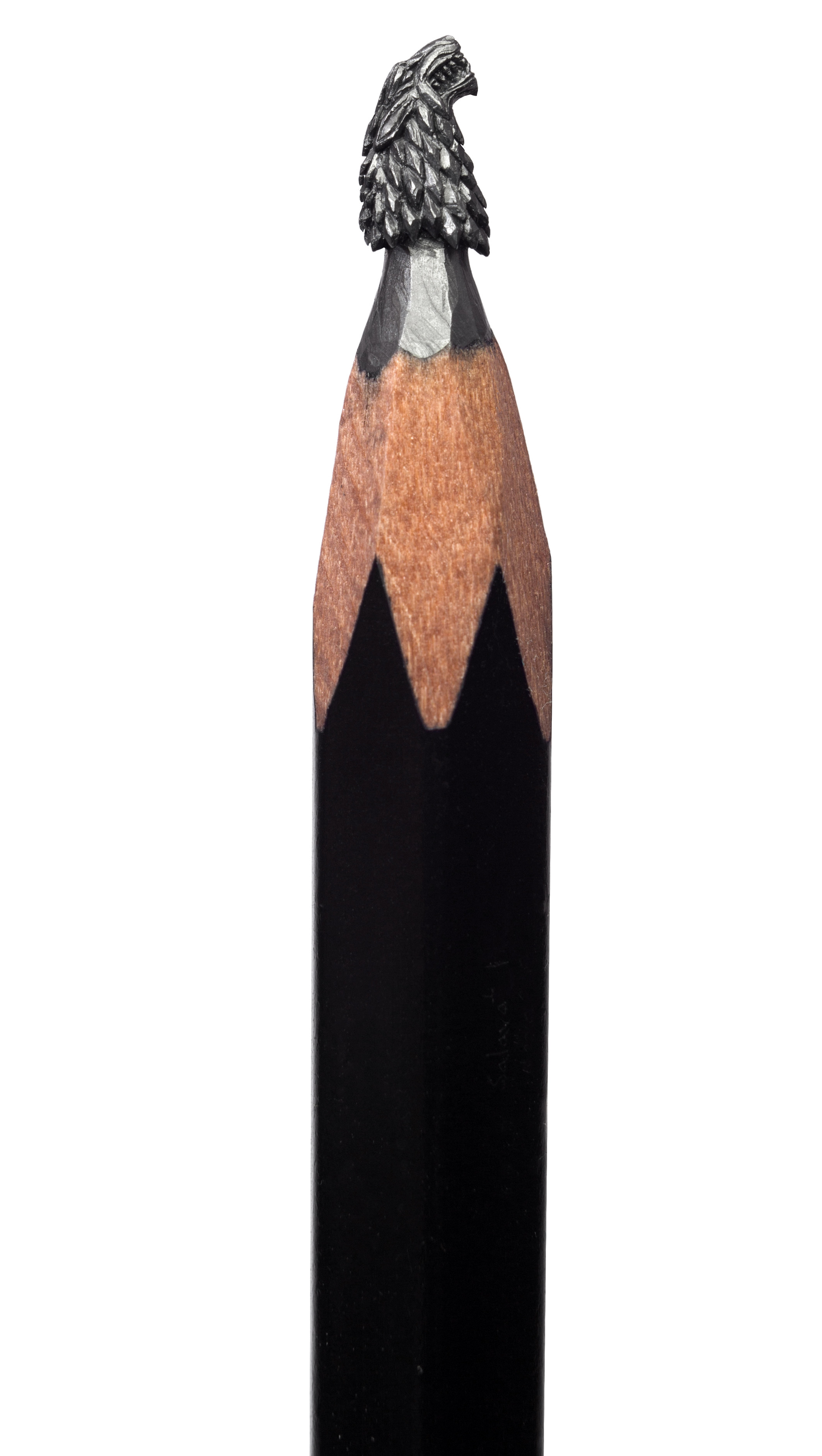 GAME OF THRONES Pencil Microscupture Exhibition - Stark Sigil