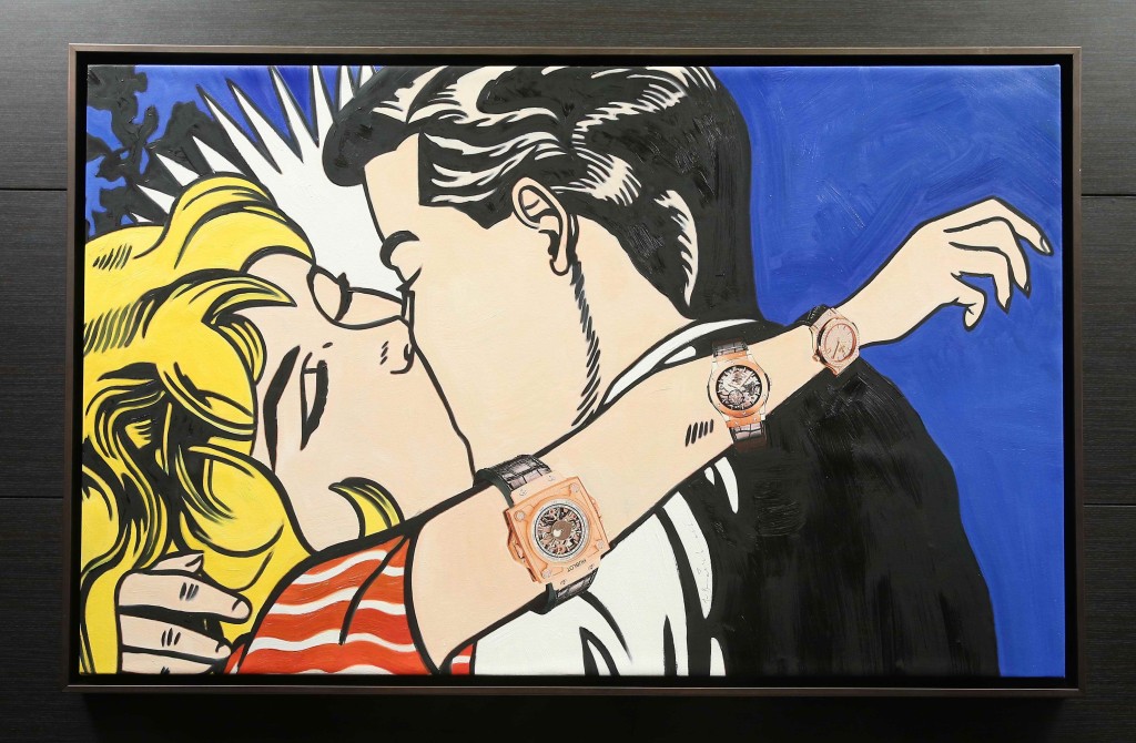Mr. Brainwash以經典名畫為靈感而創作的Hublot Lichtenstein。