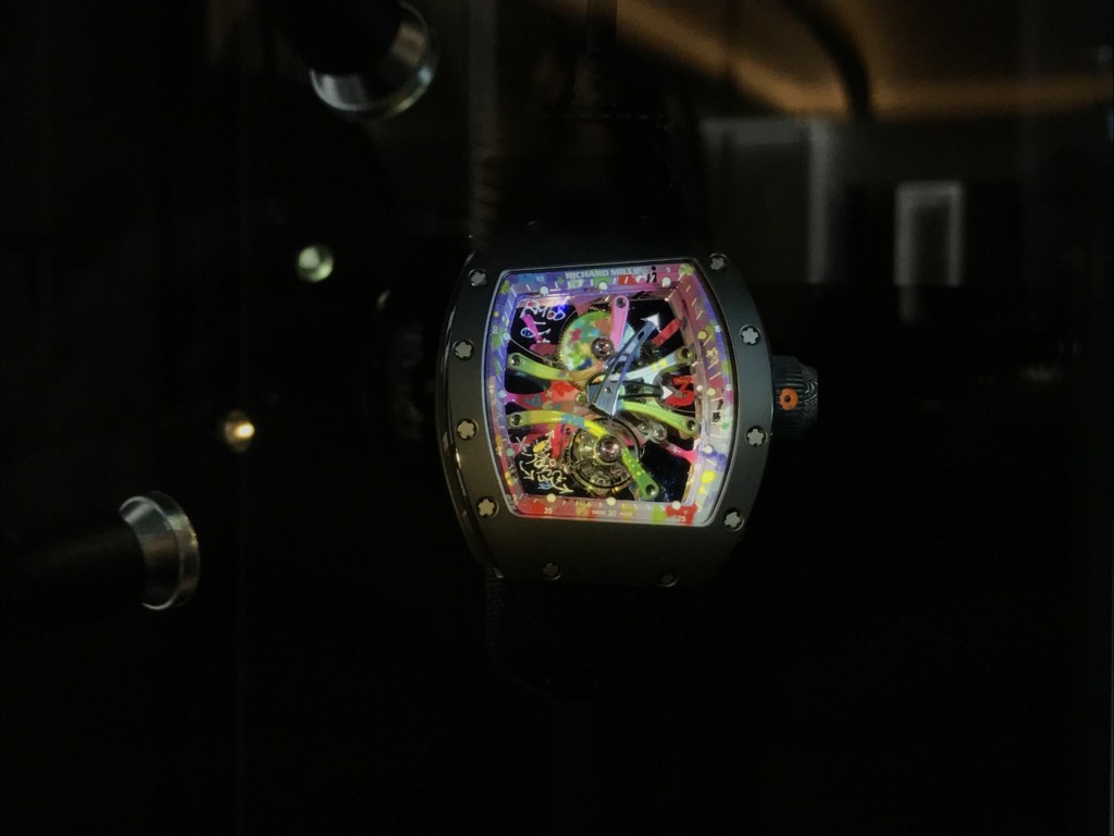 Richard Mille與藝術家Cyril Kongo合作的歷史性錶款是亮點。